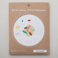Honeybees Embroidery Stitch Sampler Kit