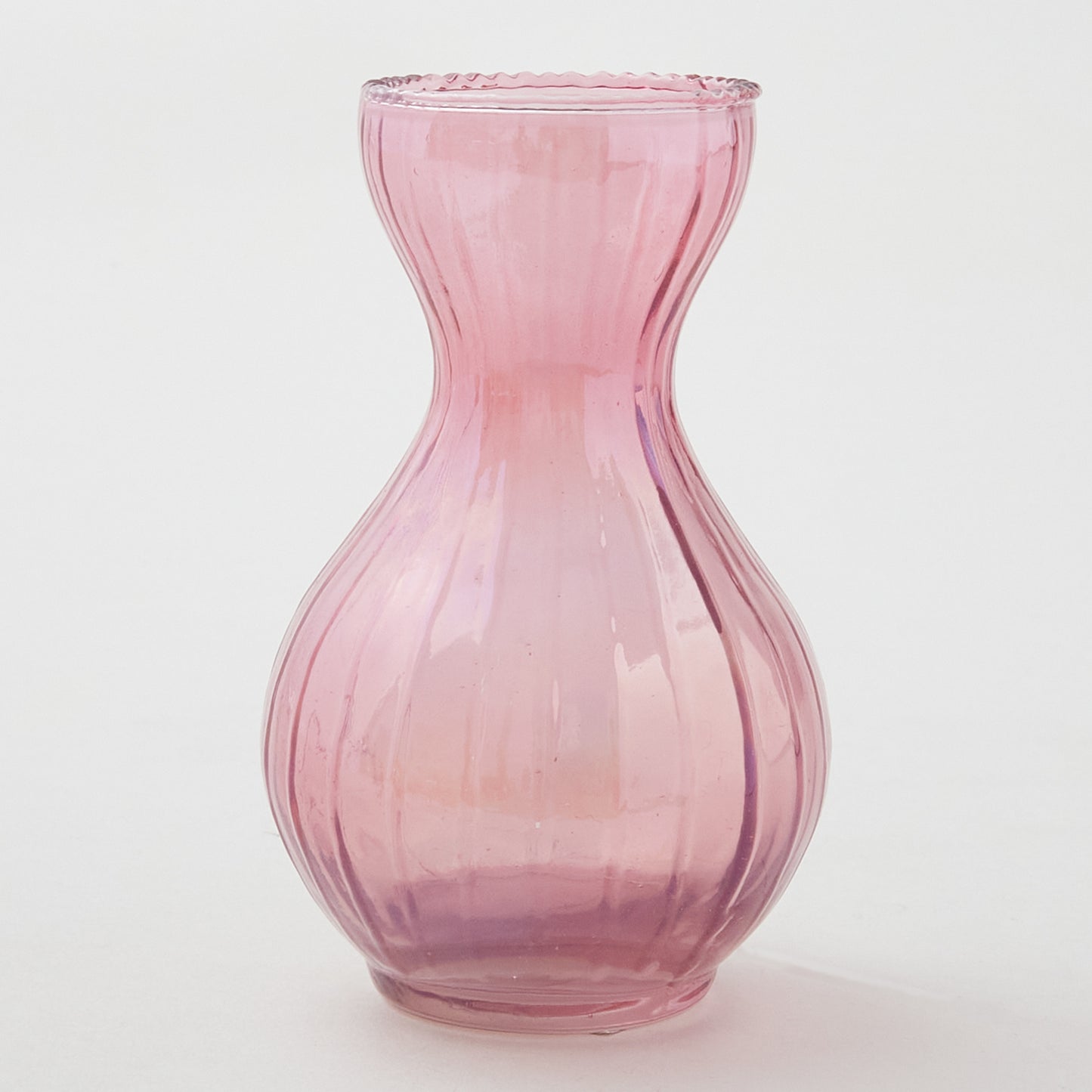 Debossed Glass Vases, Set of 4 Alternative View #3