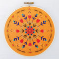Tangerine Mandala Embroidery Kit