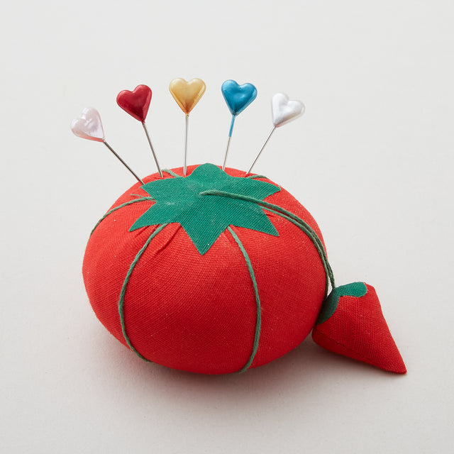 Tomato Pin Cushion With Strawberry Emery Primary Image