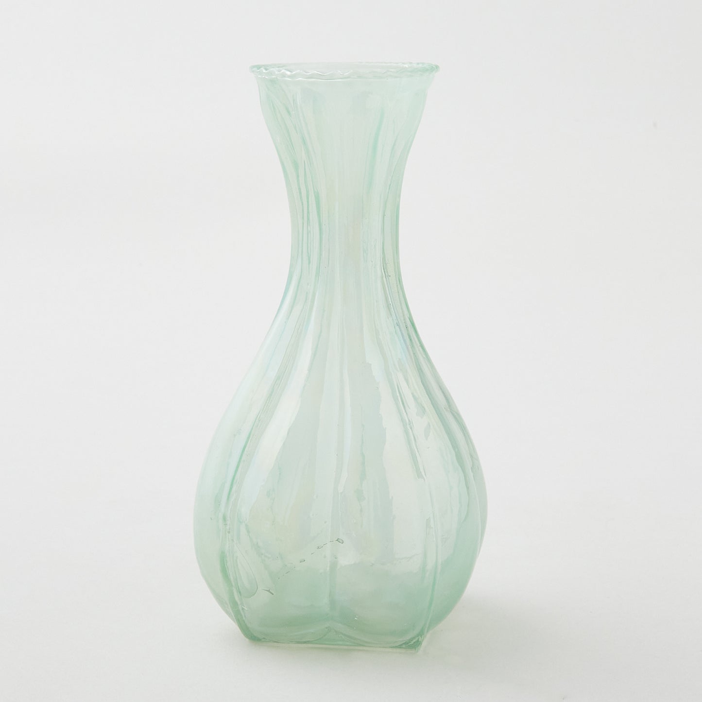 Debossed Glass Vases, Set of 4 Alternative View #1
