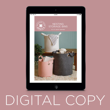 Digital Download - Nesting Storage Bins Pattern by Missouri Star Primary Image