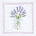 Lavender 18" Embroidery Quilt Blocks Set