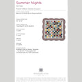 Digital Download - Summer Nights Table Topper Pattern by Missouri Star