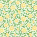 Lemon Bouquet - Lemon Slices Leaf Yardage Primary Image