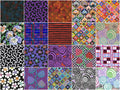 Kaffe Fassett Collective - February 2024 Dark Colorway 2 1/2" Strips