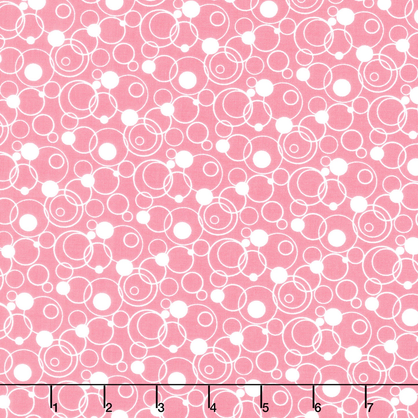 Effervescence (Riley Blake) - Circles Pink Yardage Primary Image