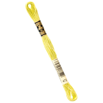 DMC Embroidery Floss - 472 Ultra Light Avocado Green Primary Image
