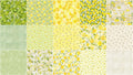 Lemon Bouquet Digitally Printed 2 1/2" Strips