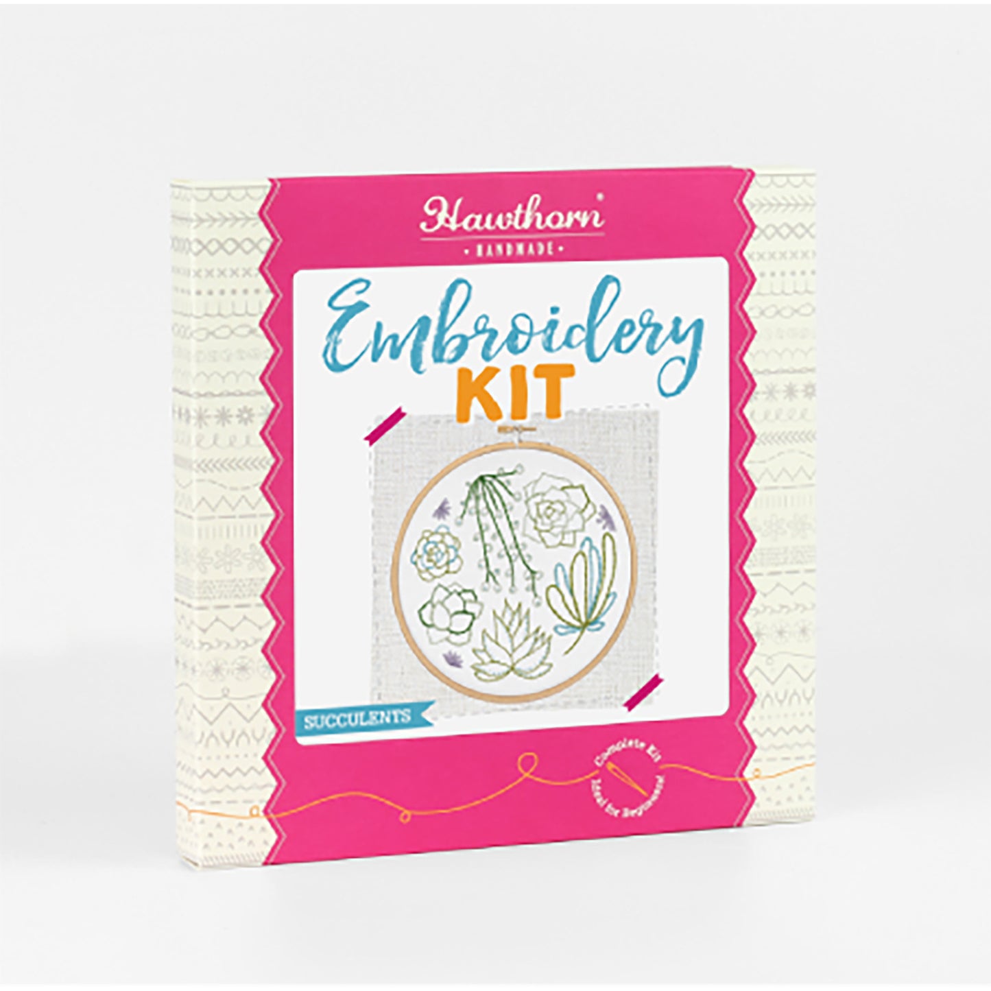 Succulents Embroidery KIt Alternative View #3