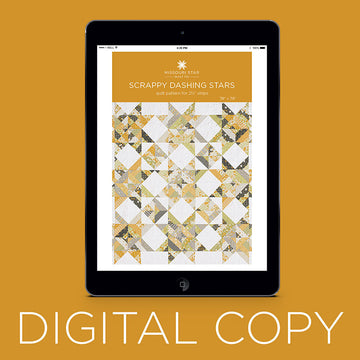 Digital Download - Scrappy Dashing Stars Quilt Pattern by Missouri Star Primary Image