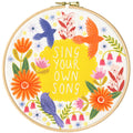 Sew Happy Sing Embroidery Kit