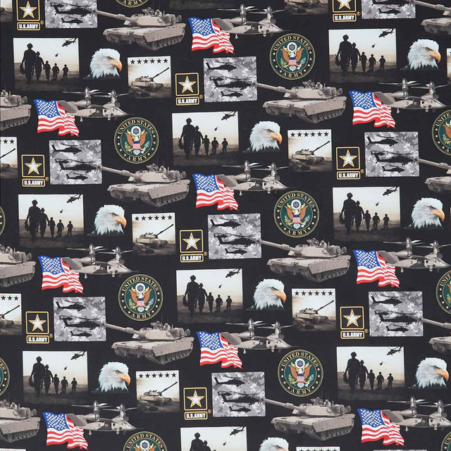 Military - Army Allover Yardage Primary Image