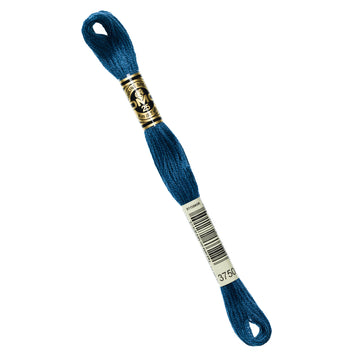DMC Embroidery Floss - 3750 Very Dark Antique Blue Primary Image