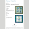 Digital Download - Tranquil Triangles Pattern by Missouri Star
