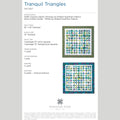 Digital Download - Tranquil Triangles Pattern by Missouri Star