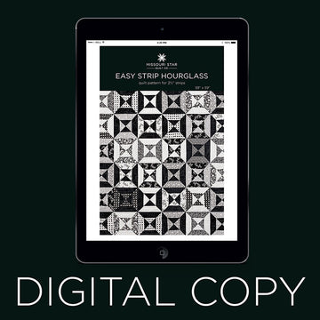 Digital Download - Easy Strip Hourglass Quilt Pattern by Missouri Star Primary Image