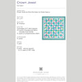 Digital Download - Crown Jewel Quilt Pattern by Missouri Star