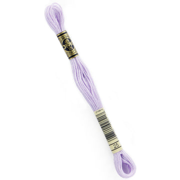 DMC Embroidery Floss - 25 Ultra White Lavender Primary Image