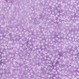 Jubilant Batiks - Mini Floral Purple Jelly Yardage Primary Image