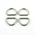 Emmaline 1/2" D-Rings - Set of Four Nickel