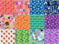 ABC's Of Color 10" Squares
