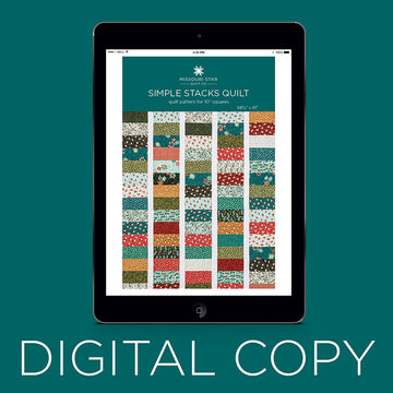 Digital Download - Simple Stacks Quilt Pattern by Missouri Star Primary Image