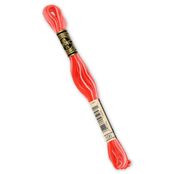 DMC Embroidery Floss - 106 Variegated Coral Primary Image
