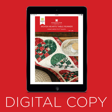 Digital Download - Woven Hearts Table Runner Pattern by Missouri Star Primary Image