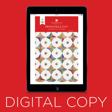 Digital Download - Periwinkle Dot Quilt Pattern by Missouri Star Primary Image