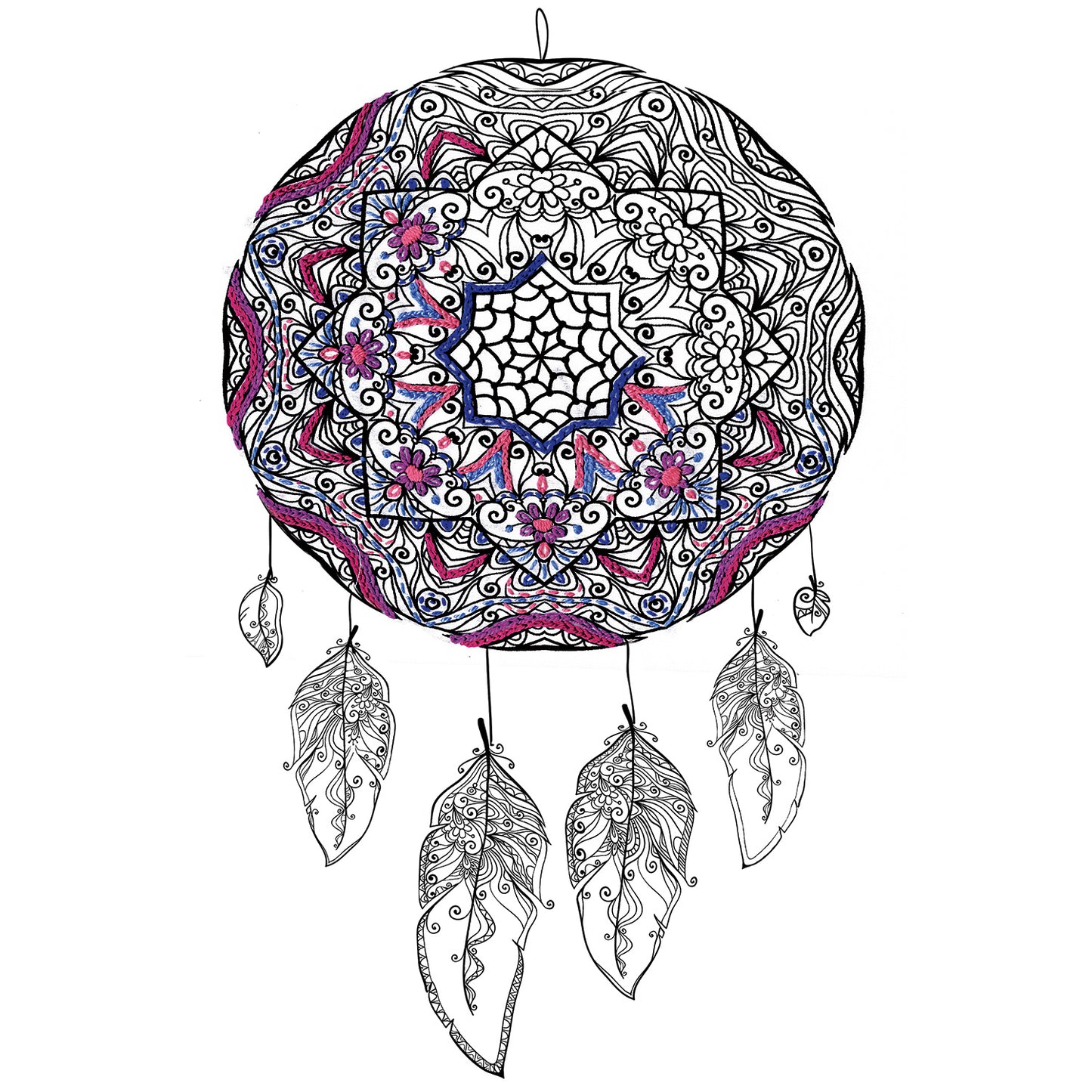 Zenbroidery Dream Catcher Embroidery Kit Primary Image