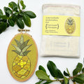 Patchwork Pineapple Embroidery Kit