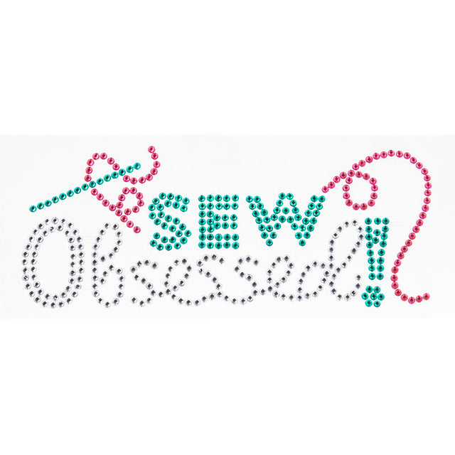 MSQC Sew Obsessed Bling Sticker Primary Image