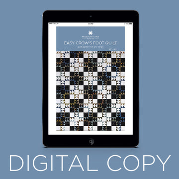 Digital Crow's Foot Quilt Pattern by Missouri Star Primary Image
