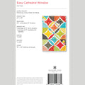 Digital Download - Easy Cathedral Window Quilt Pattern by Missouri Star