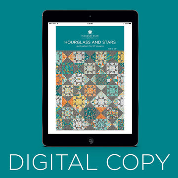 Digital Download - Hourglass and Stars Quilt Pattern by Missouri Star Primary Image
