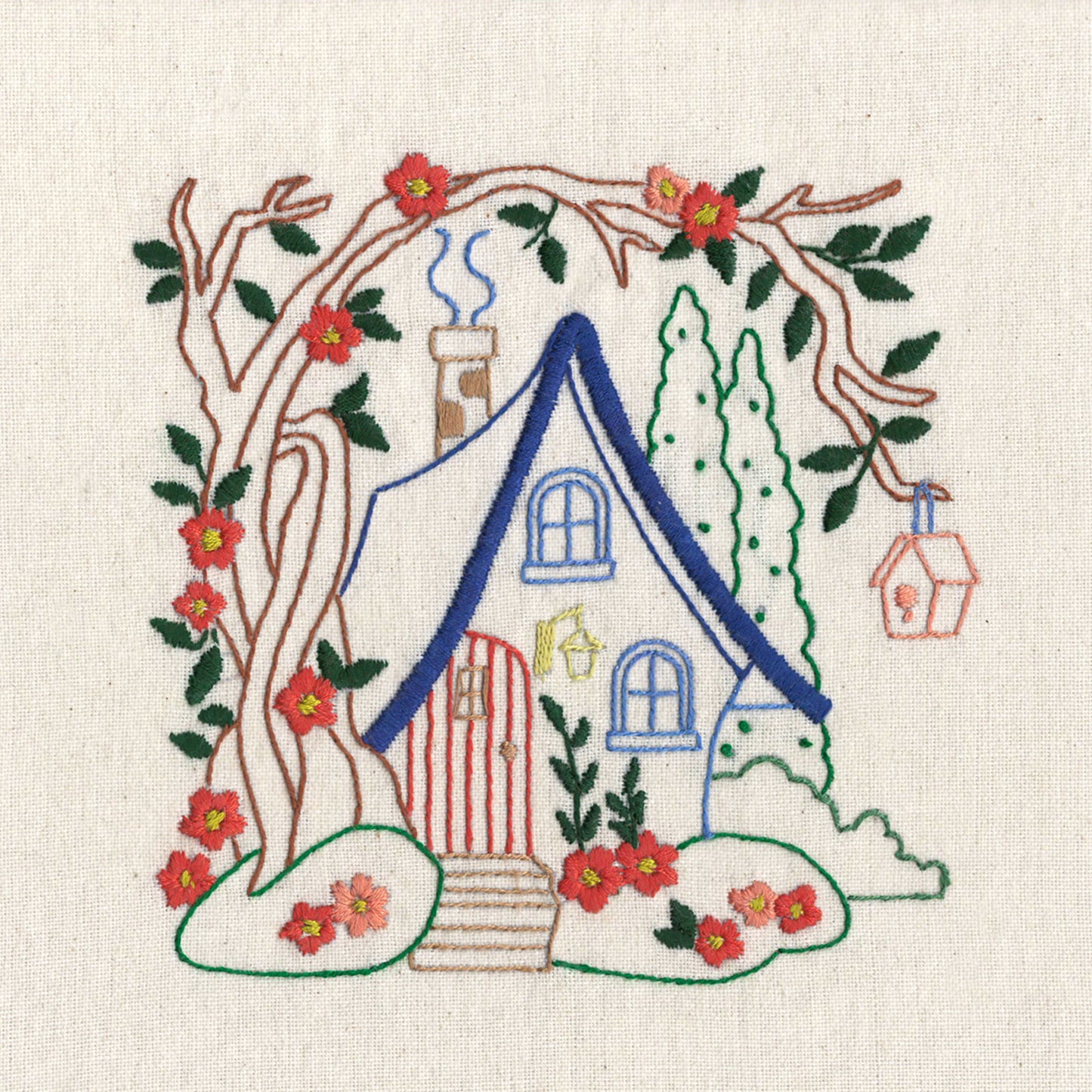 Stitcher's Revolution Gnome Sweet Gnome Iron-On Embroidery Pattern Alternative View #5