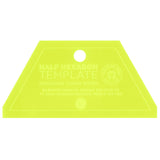 Missouri Star Small Half Hexagon Template for 5" Charm Packs & 2.5" Jelly Rolls Primary Image