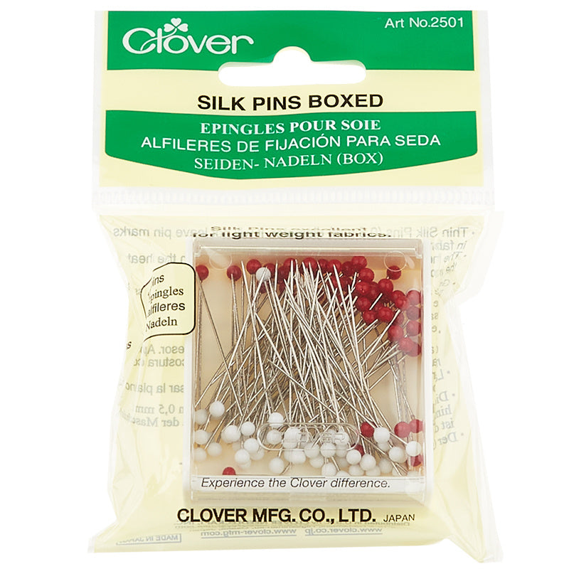 Silk Glasshead Pins Size 30 - 1 1/4in (100ct) Alternative View #2