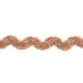 Chenille Ric Rac - 5/8" Taupe