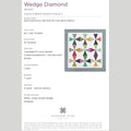 Digital Download - Wedge Diamond Pattern by Missouri Star