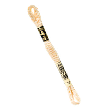 DMC Embroidery Floss - 739 Ultra Very Light Tan Primary Image