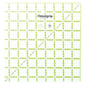 Omnigrid Omnigrip Neon Ruler 8 1/2" x 8 1/2" Primary Image