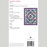 Digital Download - Summer Camp Quilt Pattern by Missouri Star Primary Image