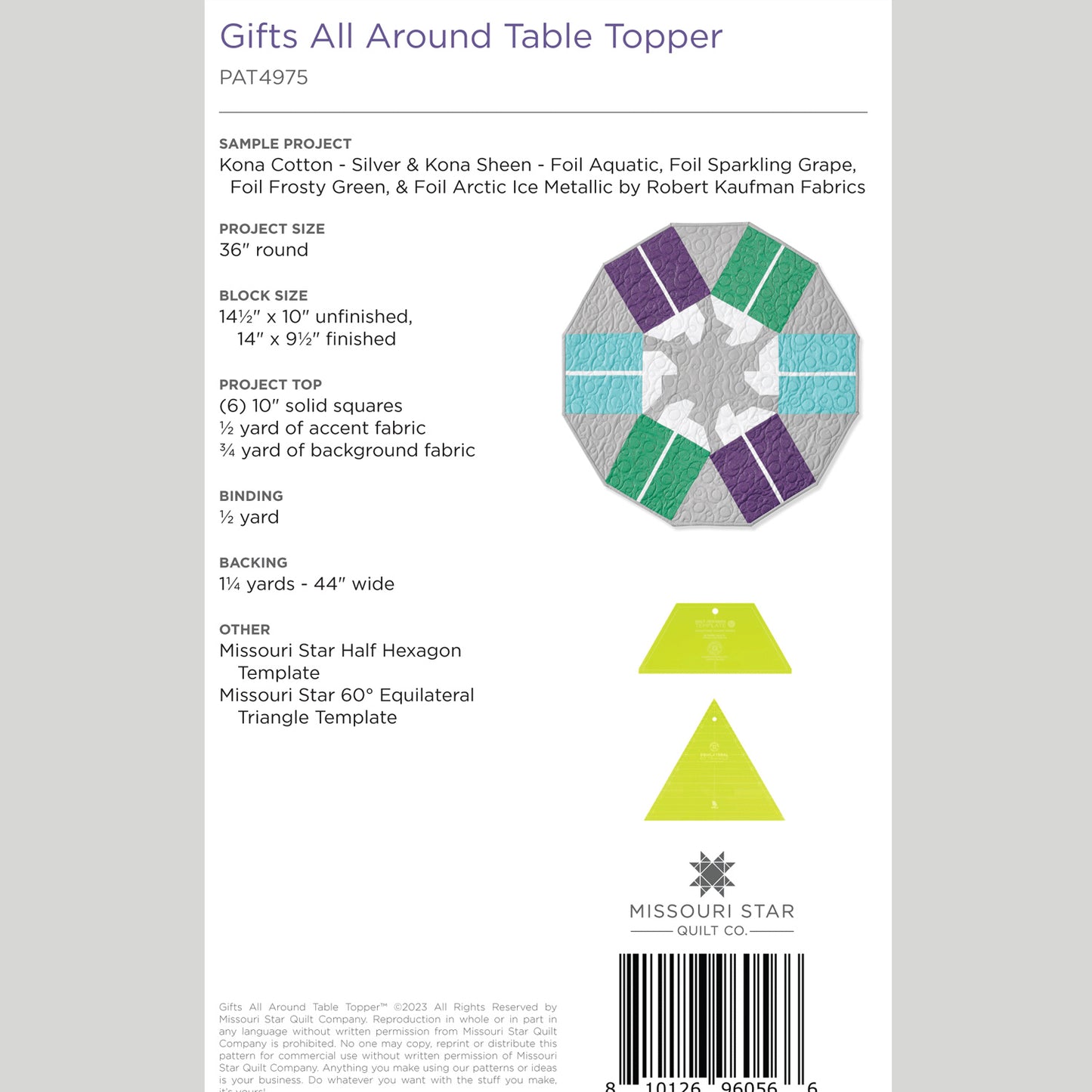 Digital Download - Gifts All Around Table Topper Pattern by Missouri Star Alternative View #1