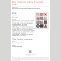 Digital Download - Big Friends, Little Friends Quilt Pattern by Missouri Star