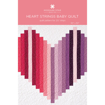 Heart Strings Baby Quilt Pattern by Missouri Star Primary Image