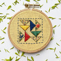 Triangle Tango Embroidery Kit