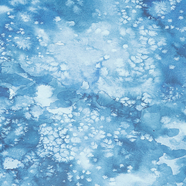 Flow - Watercolor Navy 108" Wide Backing Primary Image