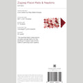 Digital Download - Zigzag Place Mats & Napkins Pattern by Missouri Star